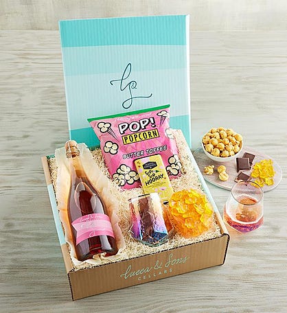 "Sip Sip Hooray" Gift Box with Lucca & Sons™ Wine